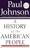 A History of the American People livre