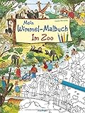 Mein Wimmel-Malbuch - Im Zoo livre