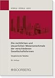 Die rechtlichen und steuerlichen Wesensmerkmale livre