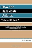 How the Halakhah Unfolds, Volume III, Part A livre