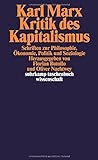 Kritik des Kapitalismus: Schriften zu Philosophie, Ökonomie, Politik und Soziologie (suhrkamp tasch livre