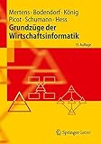 Grundzüge der Wirtschaftsinformatik (Springer-Lehrbuch) livre