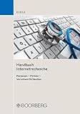 Handbuch Internetrecherche livre