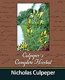 Culpeper's Complete Herbal livre