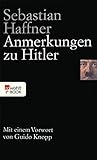 Anmerkungen zu Hitler (German Edition) livre