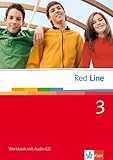 Red Line 3: Workbook mit Audio-CD Klasse 7 (Red Line. Ausgabe ab 2006) livre