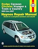 Dodge Caravan Chrysler Voyager & Town & Country: 2003 thru 2007 livre