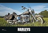 Harleys 2018 - Bildkalender quer (50 x 34) - Technikkalender - Fahrzeuge livre