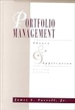 Portfolio Management: Theory and Application livre