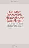 Ökonomisch-philosophische Manuskripte (Suhrkamp Studienbibliothek) livre