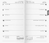BRUNNEN 1075800 Taschenkalender Ersatzkalendarium Modell 758 (1 Seite = 1 Woche, 8,7 x 15,3 cm, Kart livre