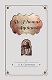 St. Thomas Aquinas (English Edition) livre