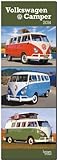 Volkswagen Camper 2014 - VW Bus Camper: Original BrownTrout-Kalender - Slimline [Mehrsprachig] [Kale livre