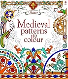 Medieval patterns to colour livre