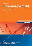 Finanzmathematik: Die Bewertung von Derivaten (Studienbücher Wirtschaftsmathematik) livre