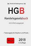 HGB - Handelsgesetzbuch: Handelsgesetzbuch livre