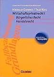 studium kompakt - Cornelsen Studien-Baustein Wirtschaft: Wirtschaftsprivatrecht, Bd.1, Bürgerliches livre
