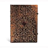 Grolier Ornamentali - Notizbuch Grande Flexi Unliniert - Paperblanks livre