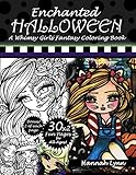 Enchanted Halloween: A Whimsy Girls Fantasy Coloring Book livre