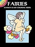 Fairies Stained Glass Coloring Book livre