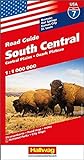 Hallwag USA South Central Road Guide: Central Plains, Ozark Plateau livre