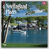 New England Places - Neuengland 2017 - 18-Monatskalender mit freier TravelDays-App: Original BrownTr livre