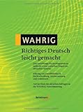 WAHRIG Band 5 Richtiges Deutsch leicht gemacht livre