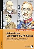 Stationenlernen Geschichte 9./10. Klasse - Band 1: Imperialismus - Epochenjahr 1917 - Weimarer Repub livre