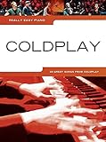 Really Easy Piano Coldplay 2014 Update Easy Pf Book livre