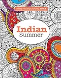 Really RELAXING Colouring Book 6: Indian Summer: A Jewelled Journey through Indian Pattern and Colou livre