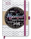 GreenLine Diary Sheepworld Boho 2019 - Taschenkalender, Buchkalender, Notizkalender - 16 x 22 cm livre