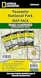 National Geographic Yosemite National Park Map Pack Bundle: Trails Illustrated National Parks livre