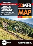 Moutainbike-Karte Meran und Umgebung: Cartina Mountainbike Merano e Dintorni (Mountainbike-Karten) ( livre
