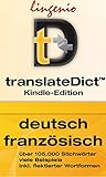 translateDictTM: Lingenio Wörterbuch Deutsch-Französisch: Direktes Nachschlagen von Wörtern aus I livre