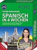 PONS Power-Sprachkurs Spanisch in 4 Wochen: Schnell zum Ziel mit idealen Tagesportionen. Buch mit 2 livre