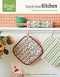 Easy-to-Sew Kitchen: Fresh Ideas for a Cozy Look livre