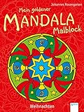 Mein goldener Mandala-Malblock: Weihnachten livre