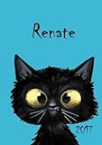 2017: Renate - Katzenkalender 2017 - DIN A5 - freche Katze - 1 Woche pro Doppelseite livre