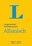 Langenscheidt Handwörterbuch Albanisch livre