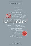 Karl Marx. 100 Seiten (Reclam 100 Seiten) livre