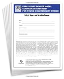 Early Start Denver Model Curriculum Checklist for Young Children with Autism livre