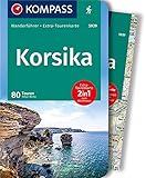 KOMPASS Wanderführer Korsika: Wanderführer mit Extra-Tourenkarte 1:125.000, 80 Touren, GPX-Daten z livre