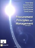 Procurement, Principles & Management livre