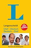 Langenscheidt Chef-Deutsch/Deutsch-Chef: Klartext am Arbeitsplatz (Langenscheidt ...-Deutsch) livre