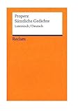 Sämtliche Gedichte: Lateinisch / Deutsch (Reclams Universal-Bibliothek) livre