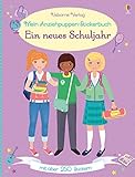 Mein Anziehpuppen-Stickerbuch: Ein neues Schuljahr livre