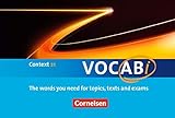 Context 21 - Zu allen Ausgaben: C21 VOCABI: Vokabeltaschenbuch mit Themenwortschatz livre