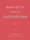 Bartlett's Familiar Quotations livre
