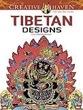 Tibetan Designs Adult Coloring Book livre