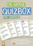 Die große Quizbox für Senioren: Ein Kartenspiel-Set zu lebensweltorientierten Themen in drei Schwi livre